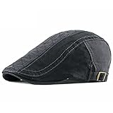 Design Life Bar Fashion Camo Cotton Flat Ivy Golf Newsboy Caps Winter Adjustable Military Berets Hat for Mens Grey