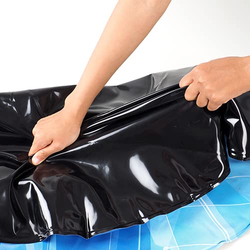 Calo Snow Tube Sled For Kids And Adults 3 Pack, 34" Inflatable Heavy Duty Snow Tube For Sledding With Handles And Bottom, Big Christmas Outdoor Snowtubes For Toddlers Boys Girls, 0.5Mm #TOP6