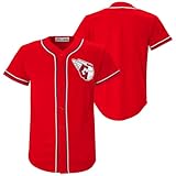 Cleveland Guardians MLB Kids Youth 4-18 Red Team Color Alternate Embroidered Stitched Logo Baseball Fashion Jersey - Medium 8