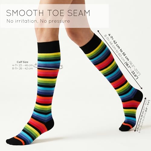 Image of Mysocks Unisex Knee High Stripe Socks