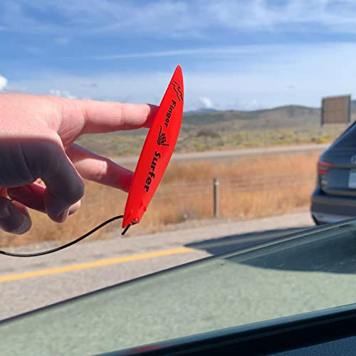 Finger Wind Surf Board - dedo surf para carro com alça | Prancha Deck Dedo Surfe No Vento, Surfe Em