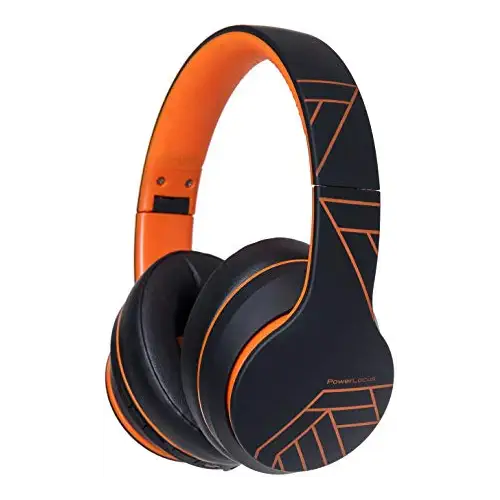 PowerLocus Auriculares Inalámbricos Diadema, Cascos Bluetooth con Micrófono Incorporado, Hi-Fi Sonido Estéreo Super Bass Audifonos Cerrados Inalámbrico y con Cable para iPhone/Samsung/Móviles/iPad/PC