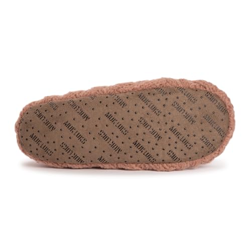 MUK LUKS Women's Sweater Knit Ballerina Slipper4