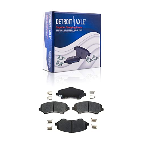 Image of Detroit Axle - Front Brake Kit for VW Routan Chrysler Town & Country