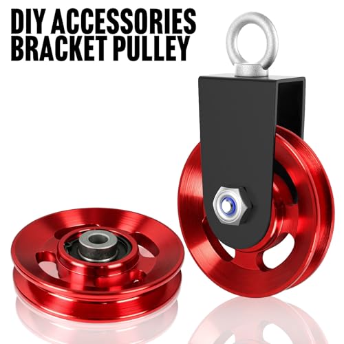 12pcs 90mm Aluminum Pulleys Wheel For Cable Machine Home Gym Equipment by BESTEEL - Used condition - Image 7