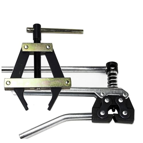 Jeremywell Roller Chain Tools Kit Fits 6080100 Roller Chain, Chain Holder/Puller + Breaker/Cutter