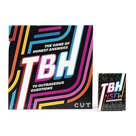 TBH: Complete Game Bundle by Cut – Base Game & NSFW Expansion Pack – Ultimate Adult Card Game for Parties and Game Night Cover