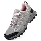 Los zapatos para caminar son cómodos y ofrecen un buen soporte, con una parte superior suave