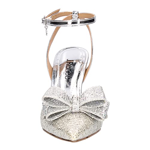 J. Renee Women's Shanaya Silver 8.5 Wide by J. Renee - Image 2