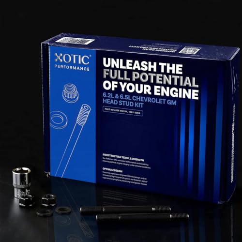 Image of Xotic Performance Chevy Gen III /LS Small Block Main Stud Kit, 4.8L-6.2L | Model MS334, Fits 4.8L, 5.3L, 6.0L, and 6.2L Chevy Gen III /IV LS Small Block Engines
