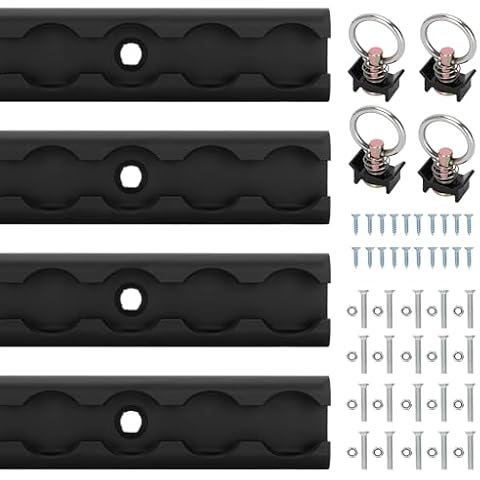 NURATIT 4ft Aluminum L-Track System Cover