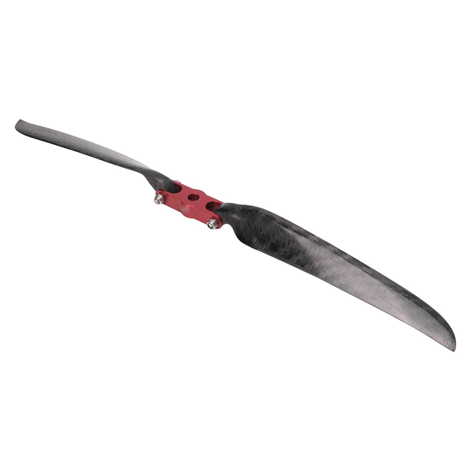 2 cuchillas de hélice plegable de avión RC con material de fibra de carbono para el modelo de plano RC