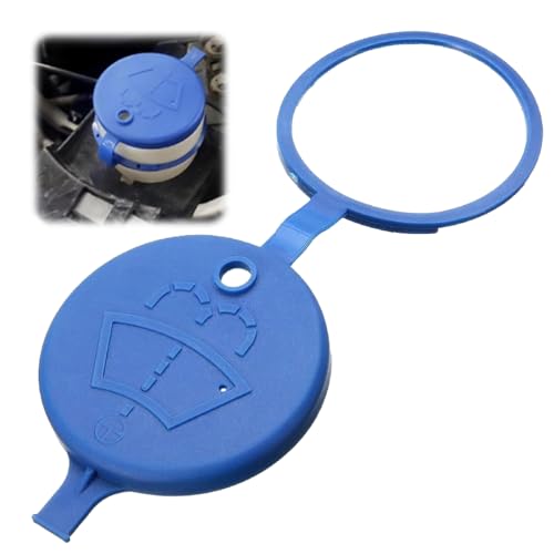 YUVKIN Bouchon de Réservoir de Lave-Glace, Couvercle de Réservoir de Liquide de Lave-Glace pour Voiture Peugeot (Compatibilité: 2008, 3008, 01, 307, 308, 408, 508L)