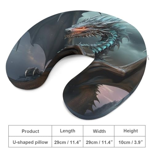 Almohada de Espuma Viscoelástica Tamaño Único para Viaje miniatura 2