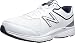 New Balance Men's MW411WB2 Walking Shoe, White/Blue, 10.5 D US