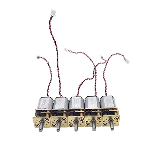 Moteur de réduction métallique N20 6V à couple élevé 66 tr/min pour modélisme mécanique précis