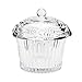 Godinger 64601 Crystal Cupcake Covered Box,