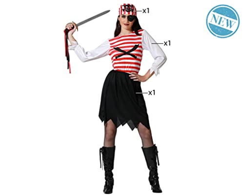 Atosa Costume Pirata Donna Adulto Xs - 2