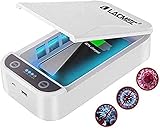 Lacmisc Esterilizador Ultravioleta, Esterilizador UV, función de carga inalámbrica, esterilizador del hogar, ultravioleta, aromaterapia, desinfectante funcional para relojes iPhone Android