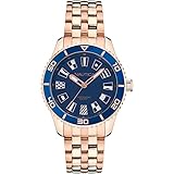 reloj nautica mujer dorado Color de la correa: dorado Nautica Reloj Mujer Analogico Cuarzo con Correa de Acero Inoxidable NAPPBS027