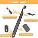 The Ultimate Multipurpose Firefighting Tool for First Responders and Firefighters by WEIGUZC - Made from Durable Spring Steel - Black