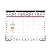 Dabney Lee for Blue Sky 2019-2020 Academic Year Monthly Desk Pad Calendar, Ruled Blocks, 22" x 17", Ollie