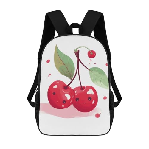 Sac à dos cerise ultra léger : protégez votre grand ordinateur sans effort
