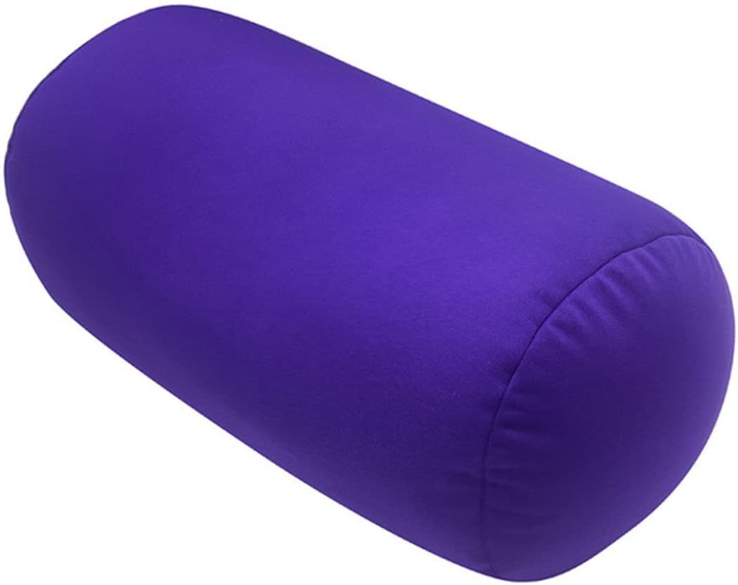 Round Cervical Pillow Microbead Bolster Pillow Cylindrical Sleeping