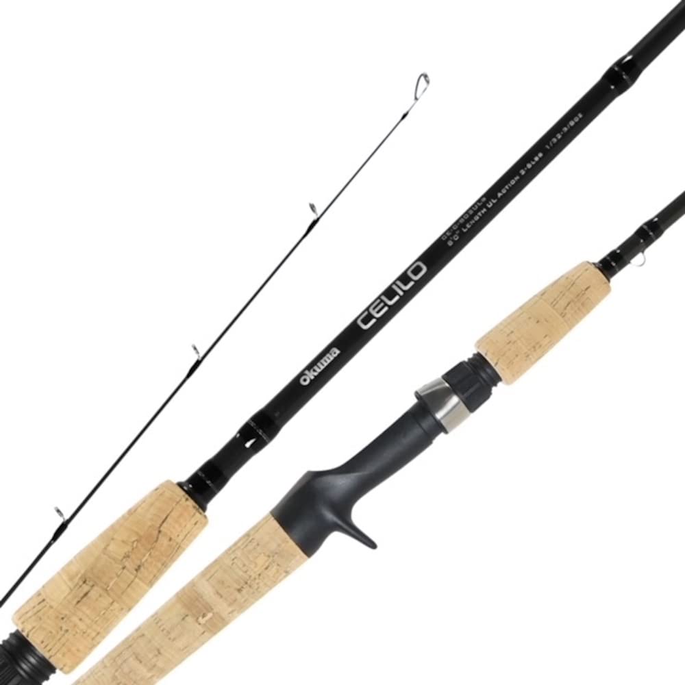 Photo 1 of Okuma Celilo Graphite Lightweight Ultra Light Freshwater Rods, CE-C-702Lb