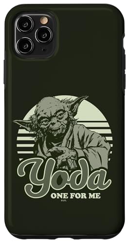 Coque iPhone 11 Pro Max Star Wars Yoda évitez les rayures grâce au boîtier arrière antichoc