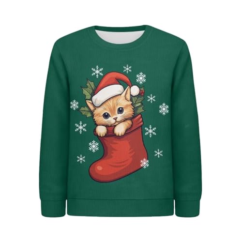 Boys Pullover 2024 Trendy Tops Flexible Casual Pullover Boys Sweater Kid Sweatshirt Girls Winter Fall Spring Wear