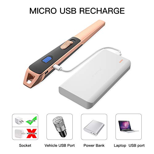 Stabfeuerzeug USB Aufladbar (23CM) – Bild 6