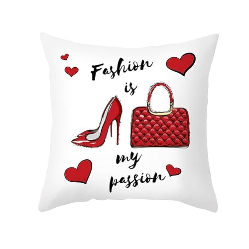 Chenlane Silk Couch Pillow Covers Comfy Neutral Sets For Valentine'S Day, Asian Cushion Silk Bright Smooth Thickened 50x50 cm, 1Pcs