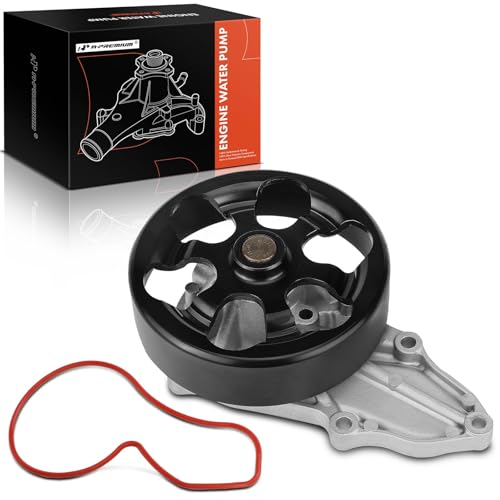 A-Premium Engine Water Pump with Seal & Pulley Compatible with Honda CR-V CRV 2012 Civic 2012-2015 & Acura ILX 2013-2015 2.4L Gas