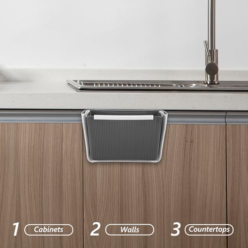Caneca de basura plegable para cocina y baño miniatura 6