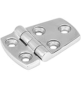 Otufan Marineboot-Kabinentürscharnier, Edelstahl, Bündiger Luken-Ersatz, 57 X 38 Mm, Langlebig, G...