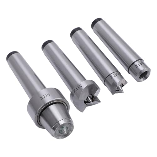 Set de 4 Piezas Centros de Torno MT2 con Caja de Madera miniatura 3