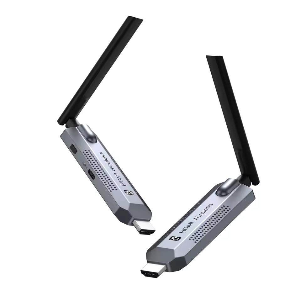 Kablosuz HDMI Verici ve Alıcı Kiti; Uydudan Projeksiyona | 150 Metre Menzil | 1080P 60Hz Notebook'dan TV'ye Görüntü Aktarımı | HD-TX-RX | Tak-Çalıştır | Çoklu Cihaz Desteği, G146 HDMI