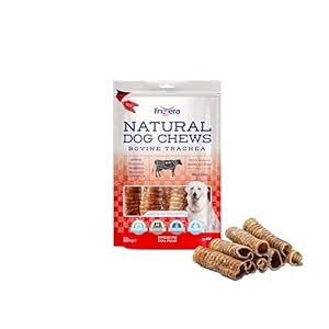 Frigera Trachée 500g – Bœuf, Friandises Naturelles et Riches en protéines pour Chiens, sans Gluten ni céréales, Snacks de qualité sans additifs