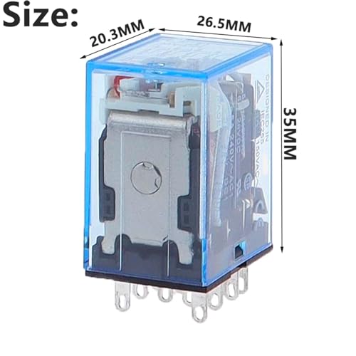 Relé interruptor MY4 para solucionar fallos de maniobra en sistemas de AC 12V 2