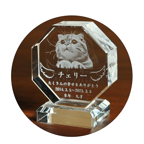 �y�b�g�ʔv�y���E�Ɉ�̓��ʁF3D�N���X�^���ʔv�i���T�j���F�����z���_�� �I���W�i���ʔv �K���X �I�[�_�[���C�h (���p�^)