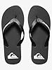 Quiksilver Men's Molokai Sandal, Black/Black/White, 43 #4