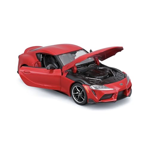 Modelo de Auto Toyota Supra GR 1/24 Escala Rojo miniatura 2