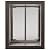 PlexiDor Performance Pet Doors for Dogs and Cats - Wall Mount Dog Door with Lock and Key - Bronze, Large Size
