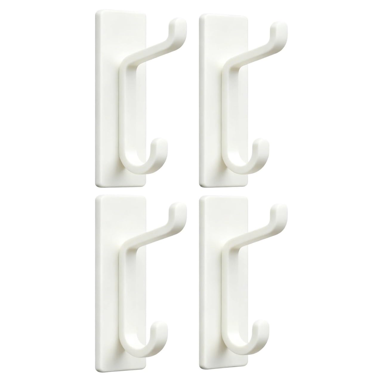 FGUJSUR Coat Hooks 2/4pcs Self Adhesive Wall Hooks