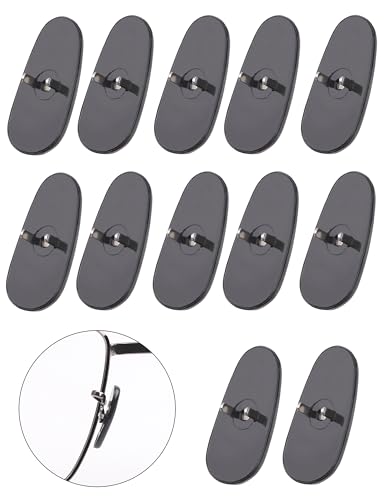 Image of Clear Soft Silicone Replacement Nose Pads for Ray-Ban Aviator RB3025 /RB3026 /RB3030 /RB3211 /RB3362 /RB3445 /RB4175