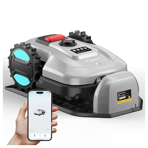 Smart App-Controlled Robotic Lawn Mower