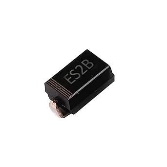 Electronic Spices SMA, ES2B 100V Surface Mount Fast Recovery Rectifiers Diode pack of 5pcs
