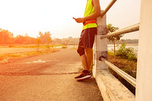 SOHA Bag platte heuptas voor sport, vrije tijd en reizen, waterafstotende riemtas, extra plat met perfecte pasvorm… - Image 6