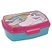 STOR - 29074 - Boîte à sandwich rectangulaire licorne arc en ciel - Coloris aléatoire